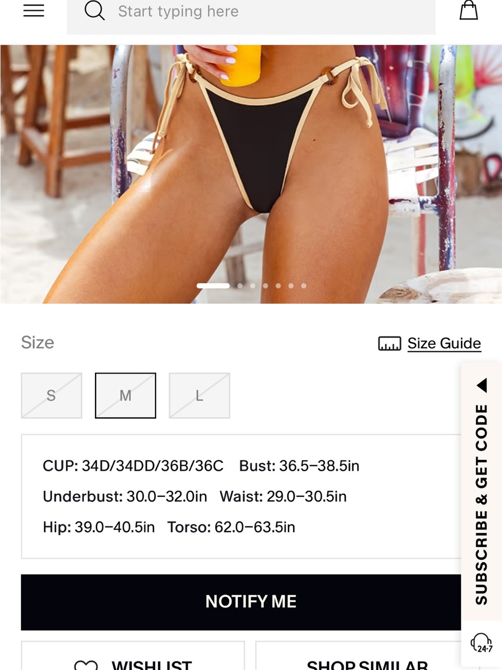 Cupshe bikini - Picture 4 of 10